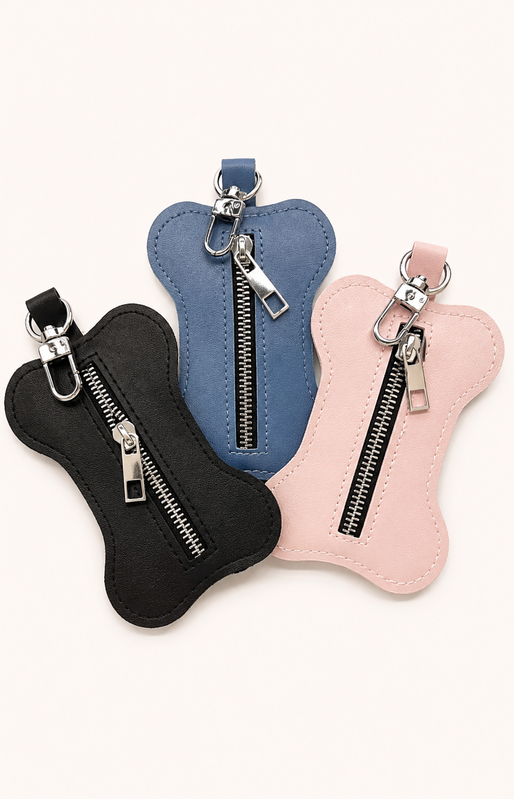 Porta bolsas en forma de hueso